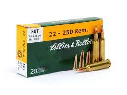 S&B 22-250 REM SP 3,6G S&B 22-250 REM SP 3,6G